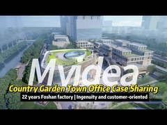 การแบ่งปันกรณีของเฟอร์นิเจอร์สํานักงาน จากโต๊ะพนักงาน ไปยังโต๊ะประชุม และโต๊ะฝึกอบรม