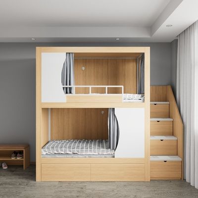 ซื้อ 2600 X 900 X 2400 มม โรงเรียนเตียงเตียงพร้อมตัด การเจาะและกระบวนการสนับสนุนการปรับปรุง online manufacture