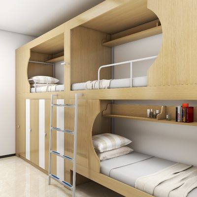 ซื้อ Backpacker Hostel Sleeping Pod Capsule Bed Sleep Box โรงแรม โรงแรม เตียงเตียงรองรับการปรับแต่ง online manufacture