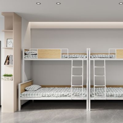 ซื้อ สนับสนุนการปรับแต่ง รอบเหล็กแข็งแรง ห้องนอนนักเรียน เตียงเตียงสําหรับห้องนอนและอพาร์ทเมนต์ ความทนทานสูง online manufacture