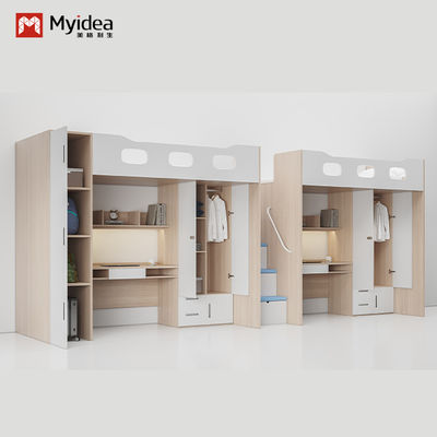 ซื้อ ใช้งานง่ายและทนทาน รองรับการปรับแต่ง เตียงที่ปลอดภัยมากจาก myidea ใต้โต๊ะ เตียงอพาร์ทเมนต์นักเรียนที่ทันสมัย online manufacture