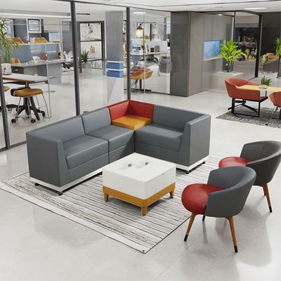 Creative And Casual Small Corner Office Sofa, Simple And Modern Reception And Rest Area, Suitable For Meeting Guests, Training Institutions, And Booths