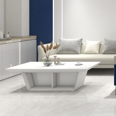 Office furniture, tea table, elegant high-end tea table, low coffee table in hotel lobby