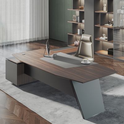 Fashionable Design Boss Desk, Modern Style CEO Desk, Foshan Origin Factory Furniture