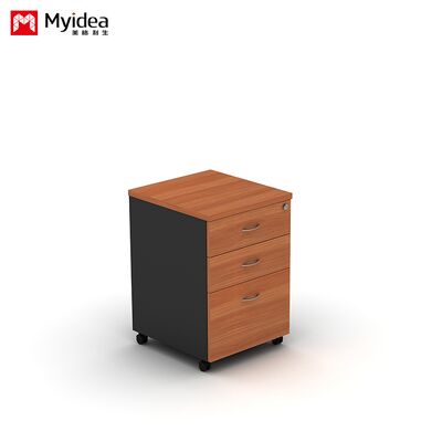 Free combination of file lockers with wheels for office use