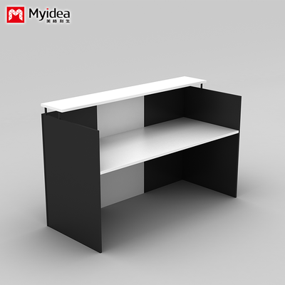 High Quality Company Front Desk Office Furniture Hotel Restaurant Store Reception Desk Simple Modern Counter