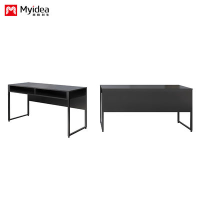 Myidea Panel เฟอร์นิเจอร์สํานักงานไม้, โต๊ะคอมพิวเตอร์ที่มีตู้, โต๊ะทํางานที่ทันสมัยและง่าย ที่สามารถปรับแต่งได้